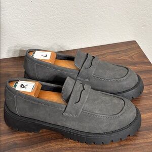 Gray Loafers Women’s Size 10